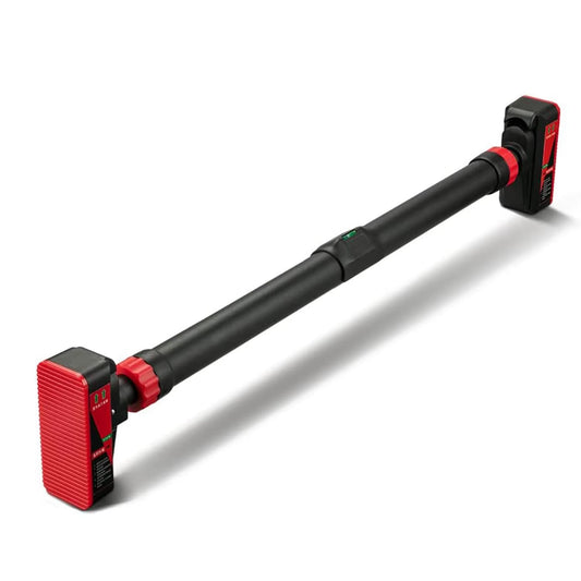 Adjustable Pull up Bar for Doorway Upper Body Workout Training Bar with Locking Mechanism No Screw Installation Max Load 440 Lbs